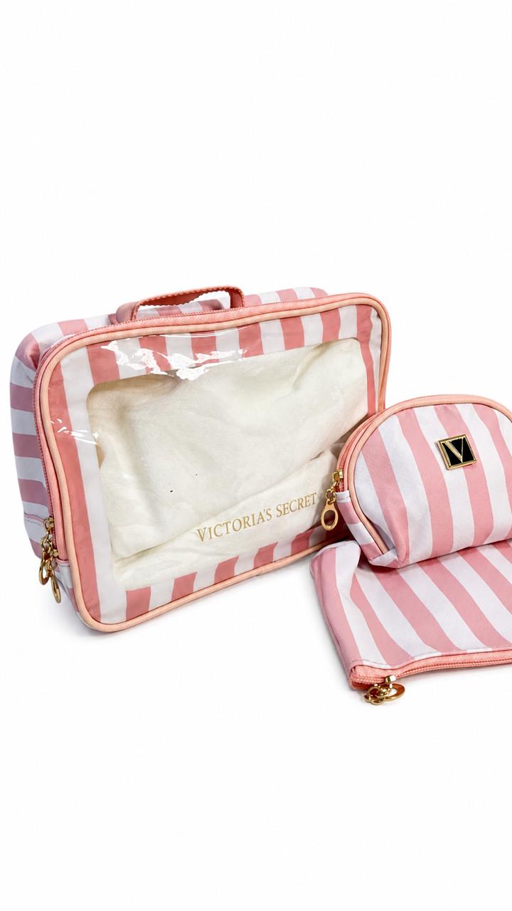 Set victoria`s secret x 3 piezas cuadrado