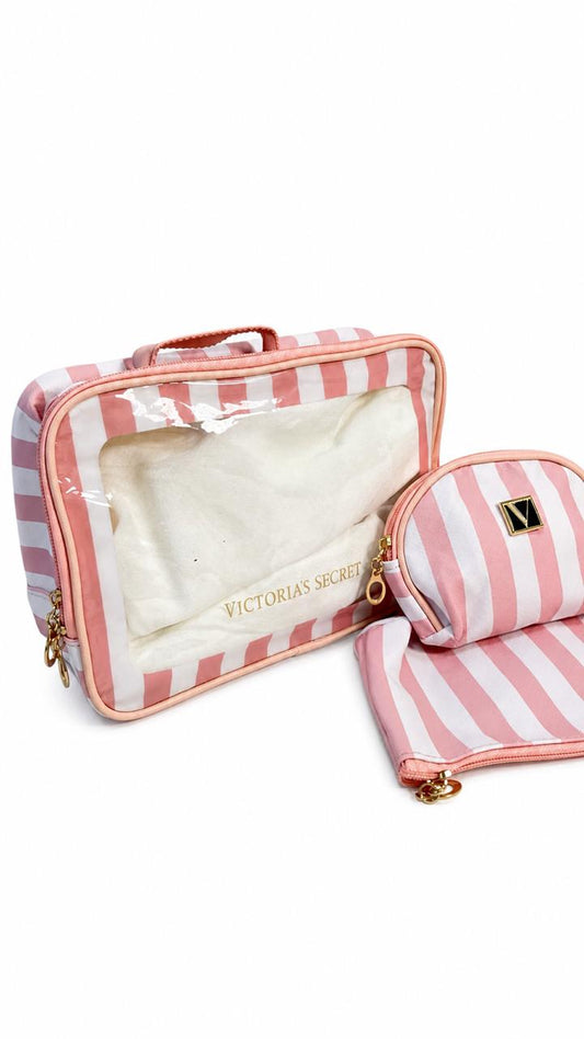 Set victoria`s secret x 3 piezas cuadrado