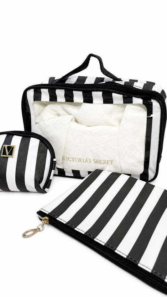 Set victoria`s secret x 3 piezas cuadrado